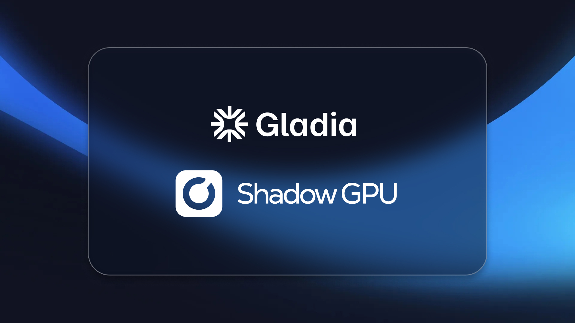 Cover for the Gladia x Shadow GPU case study
